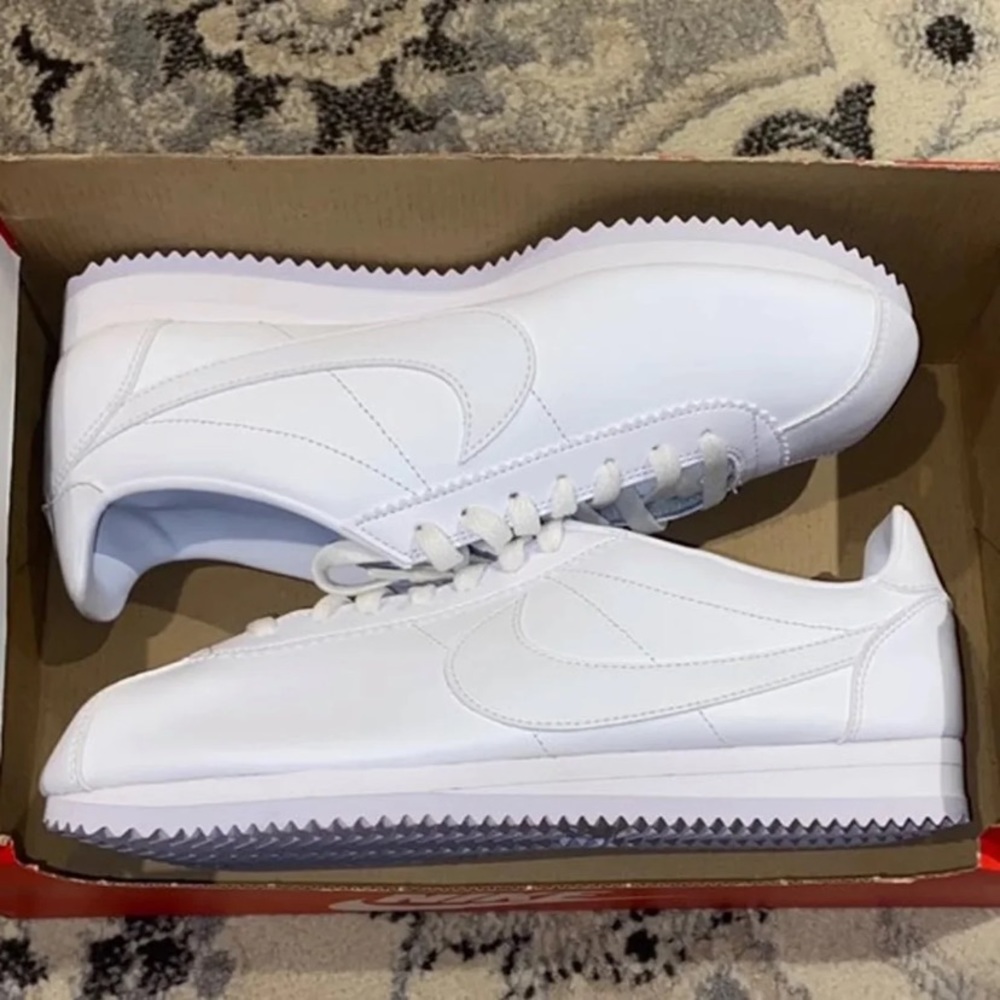 Nike Classic Cortez Leather Triple White